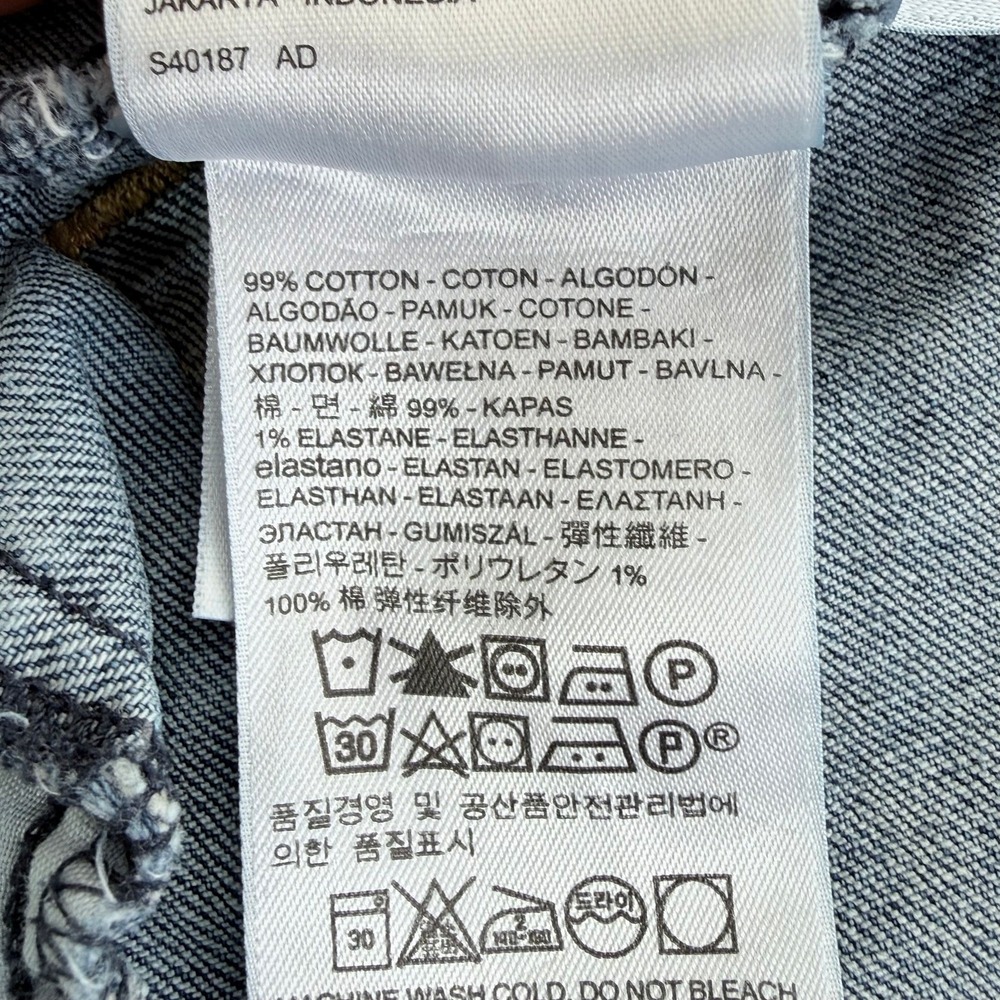 Levi's Women's Original Trucker Jacket‎ - Light Wash Denim - Size XS - Picture 7 of 7